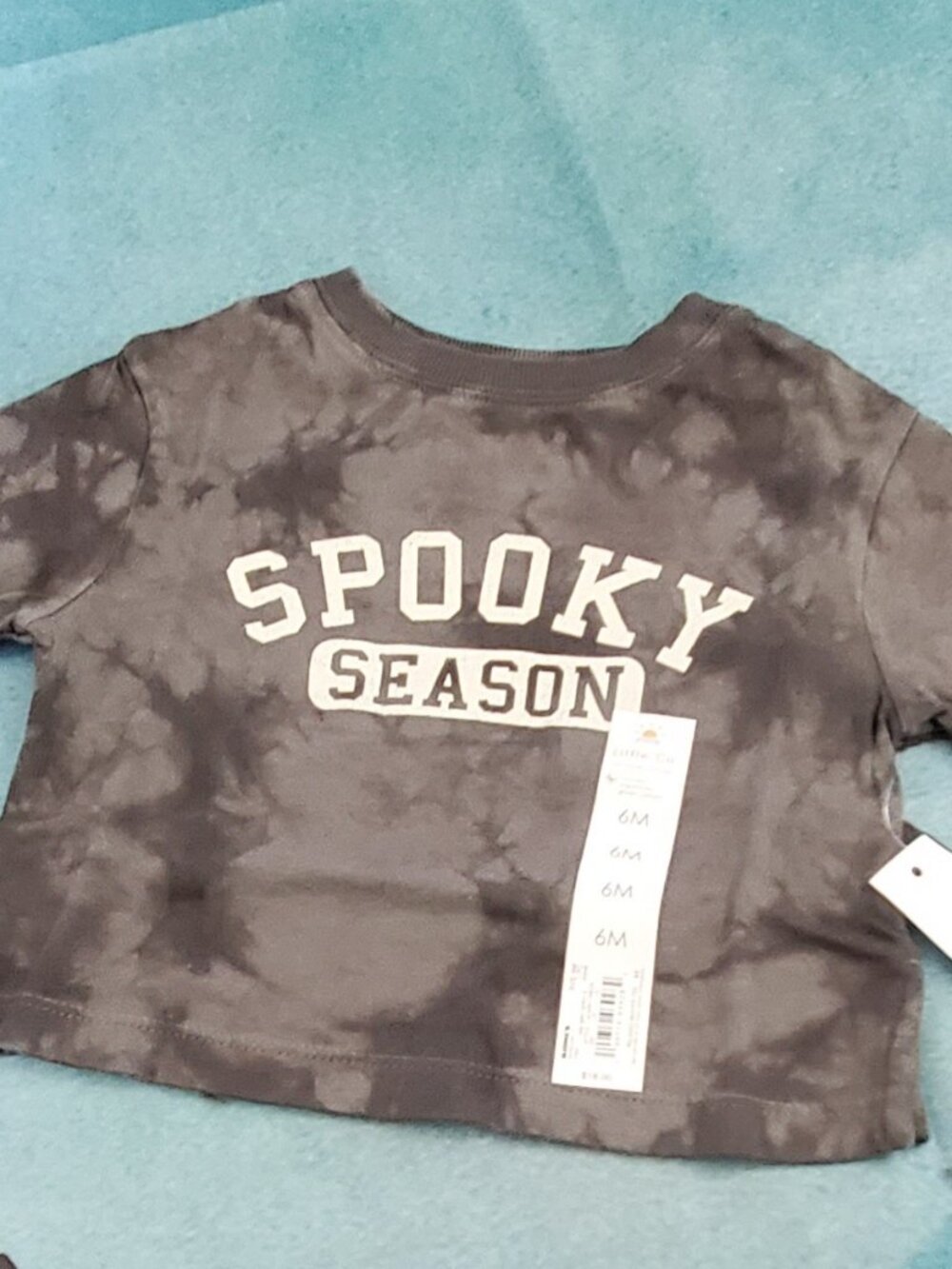 Little Co By Lauren Conrad “SPOOKY Season” Long Sleeve 6M Organic Cotton NWT